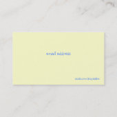 Roepkaart voor mama contactkaartje (Achterkant)