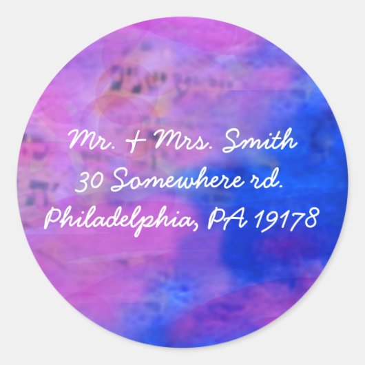 Roept naar de Torah Sticker Reply Respons Seal (Voorkant)