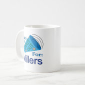 Roeptoeter voor Millers Koffiemok (Voorkant links)