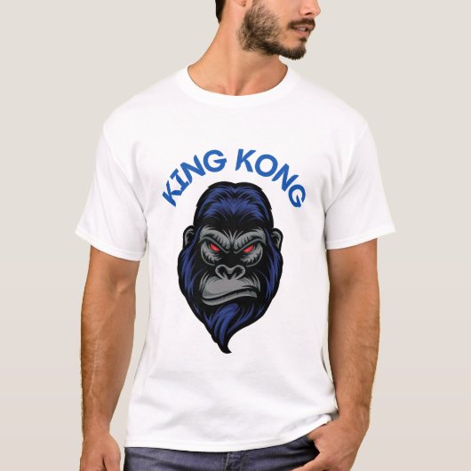 "Roer in stijl met King Kong T-Shirts | (Voorkant)