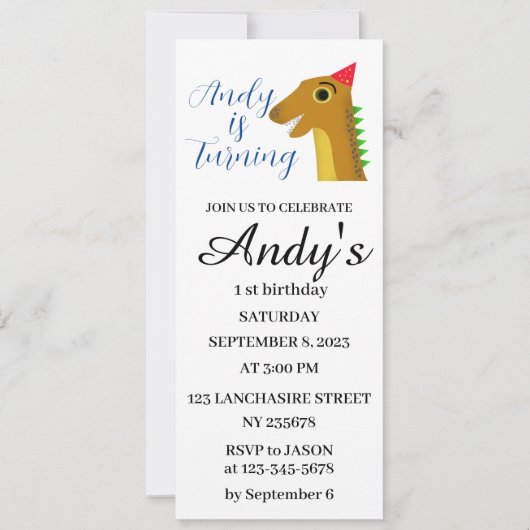 Roer samen op de viering van de eerste verjaardag (Voorkant)