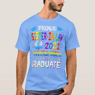 Roer zuster-in-law van een klasse van 2022 Kinderg T-shirt