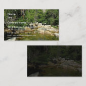 Roerende Herfsten Rivers Streams gebergte Visitekaartje (Voorkant / Achterkant)