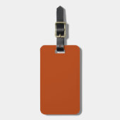 Roest Bagagelabel (Voorkant verticaal)