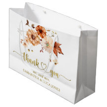 Roest Herfst in Liefde Gouden Folie Crème Wedding