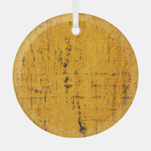 Roest ijzer, metalen textuur achtergrond. glas ornament