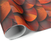 Roest & Koper Elegantie: Verfijnd Grafisch Cadeaupapier (Rol Hoek)