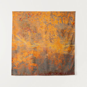 roest op ijzer als achtergrond, abstract, vuil wandkleed