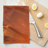 Roest Rijk Fractal Theedoek (Quarter Fold)