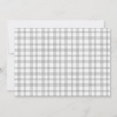 Roest Sinaasappel geel herfstlandschap bruiloft Bedankkaart (Achterkant)