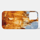 Roest staalplaat, geweven achtergrond. Case-Mate iPhone case (Achterkant (horizontaal))
