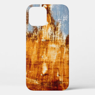 Roest staalplaat, geweven achtergrond. iPhone 12 hoesje