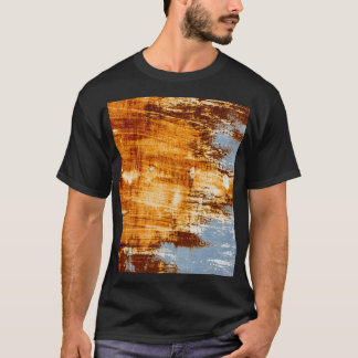 Roest staalplaat, geweven achtergrond. t-shirt