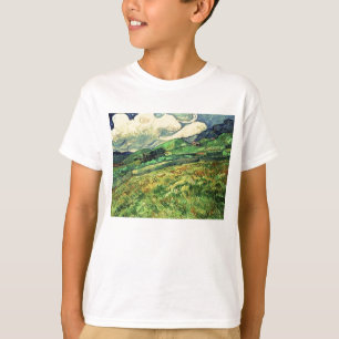 Roestachtig stijlvol landschap in Saint Remy Paint T-shirt