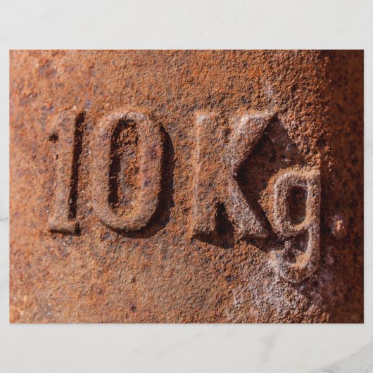 Roestig 10 kg flyer (Voorkant)