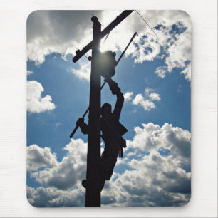 Roestig de Lijnwachter Muismat