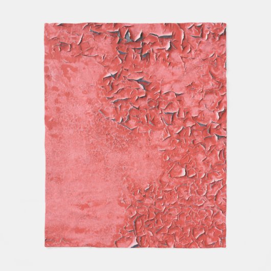  roestig ijzer muur textuur fleece deken (Voorkant)