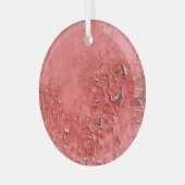  roestig ijzer muur textuur glas ornament (Voorkant links)