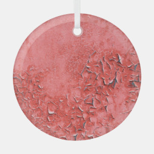  roestig ijzer muur textuur glas ornament