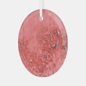  roestig ijzer muur textuur glas ornament (Voorkant links)