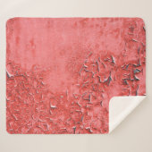  roestig ijzer muur textuur sherpa deken (Voorkant (horizontaal))