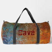 Roestig, Oxydaat, Grunge Steampunk Persoonlijk Plunjezak (Voorkant)