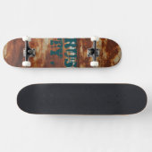 Roestig. Skateboard (Horizontaal)