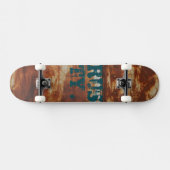 Roestig. Skateboard (Horizontaal)