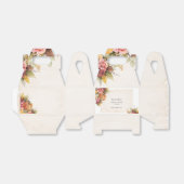 Roestige Bladeren Pompoen Herfst Bruidsdiner Bedankdoosjes (Uitgevouwen)