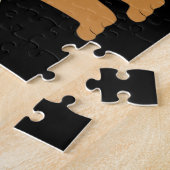 roestige kat puzzel (Zijkant)