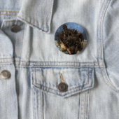 Roestige Poodle Ronde Button 5,7 Cm (In situ)