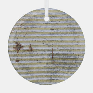 Roestige zinktextuur,  grunge achtergrond. glas ornament