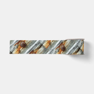 roestkleurige drijfhout grosgrain lint