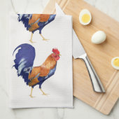 Roestpatroon 2 keukenhanddoek (Quarter Fold)