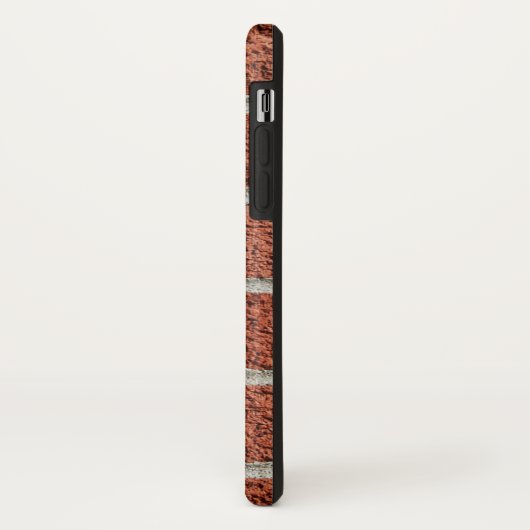 roestrode baksteen Case-Mate iPhone case (Achterkant/links)