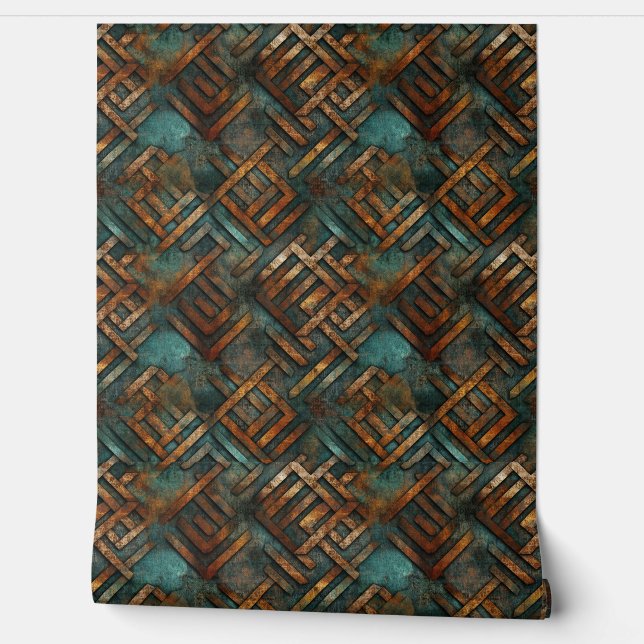 roestvrij ijzermetaal behang (Afrollen)