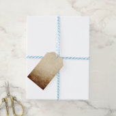  roestvrij papier, Rust Brown Cadeaulabel (Met Touw)