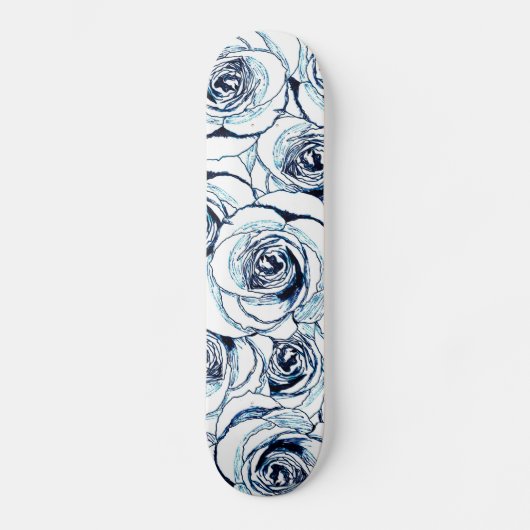 Roestvrij Roos Skateboard (Voorkant)