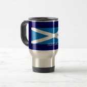 Roestvrij staal 15 oz Reis/Commuter Mok saltire (Voorkant links)