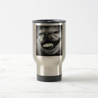 Roestvrij staal Gus the Pug Travel Mug Reisbeker