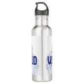 Roestvrij stalen flesje waterfles (Achterkant)