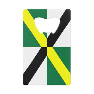 Roestvrij stalen flesopener vlag van Monterey Kredietkaart Flessenopener