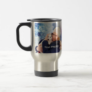 Roestvrij stalen koffie Mok met handvat en deksel