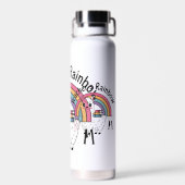 Roestvrij stalen waterflesje waterfles (Achterkant)