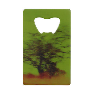 Roestvrijstalen flesopening kredietkaart flessenopener