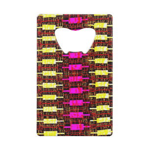 Roestvrijstalen flesopening kredietkaart flessenopener