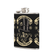 roestvrijstalen heupfles (Links)