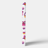 roetkleurig vogelpatroon Case-Mate iPhone case (Achterkant / Rechts)