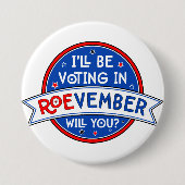 ROEvember badge de vote (Devant)