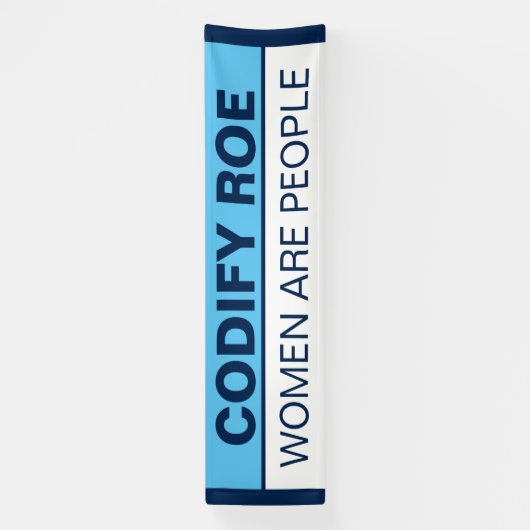 Roevember Codificeren Roe Vrouwen Zijn Mensen Spandoek (Verticaal)